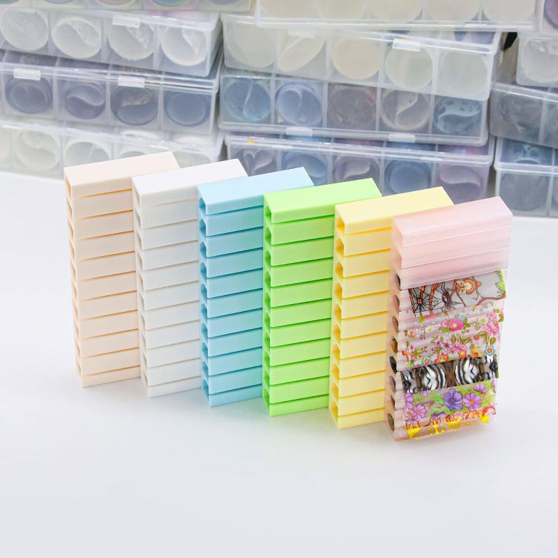 Nail Foil Transfer - 1 Conjunto de Organizador de Papel