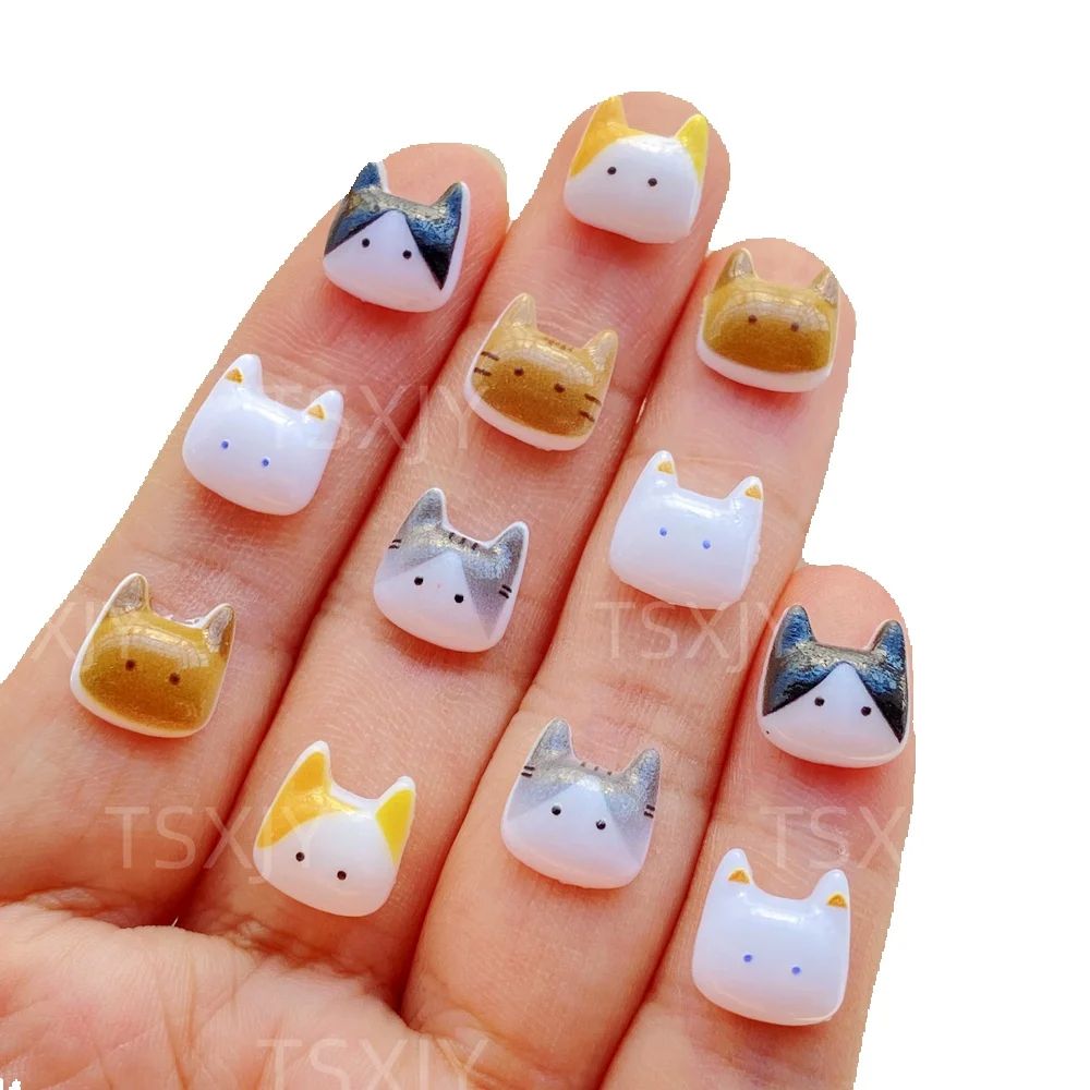 Nail Art Xmas - 50 Peças de Mini Figuras de