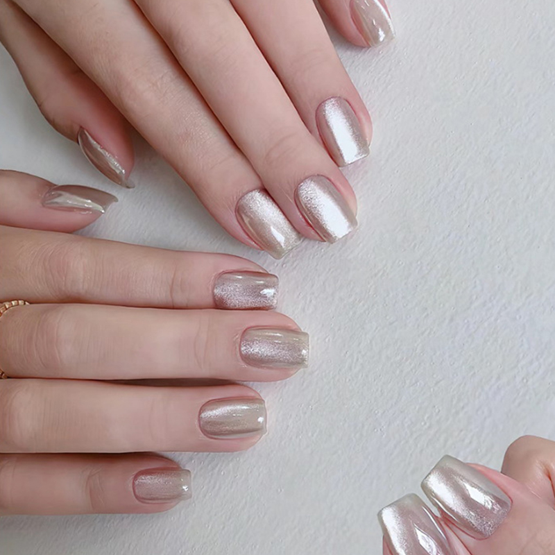 Imprensa Curta Em Unhas, Olhos - Nail Art Full Cat Eye avaliação e preço