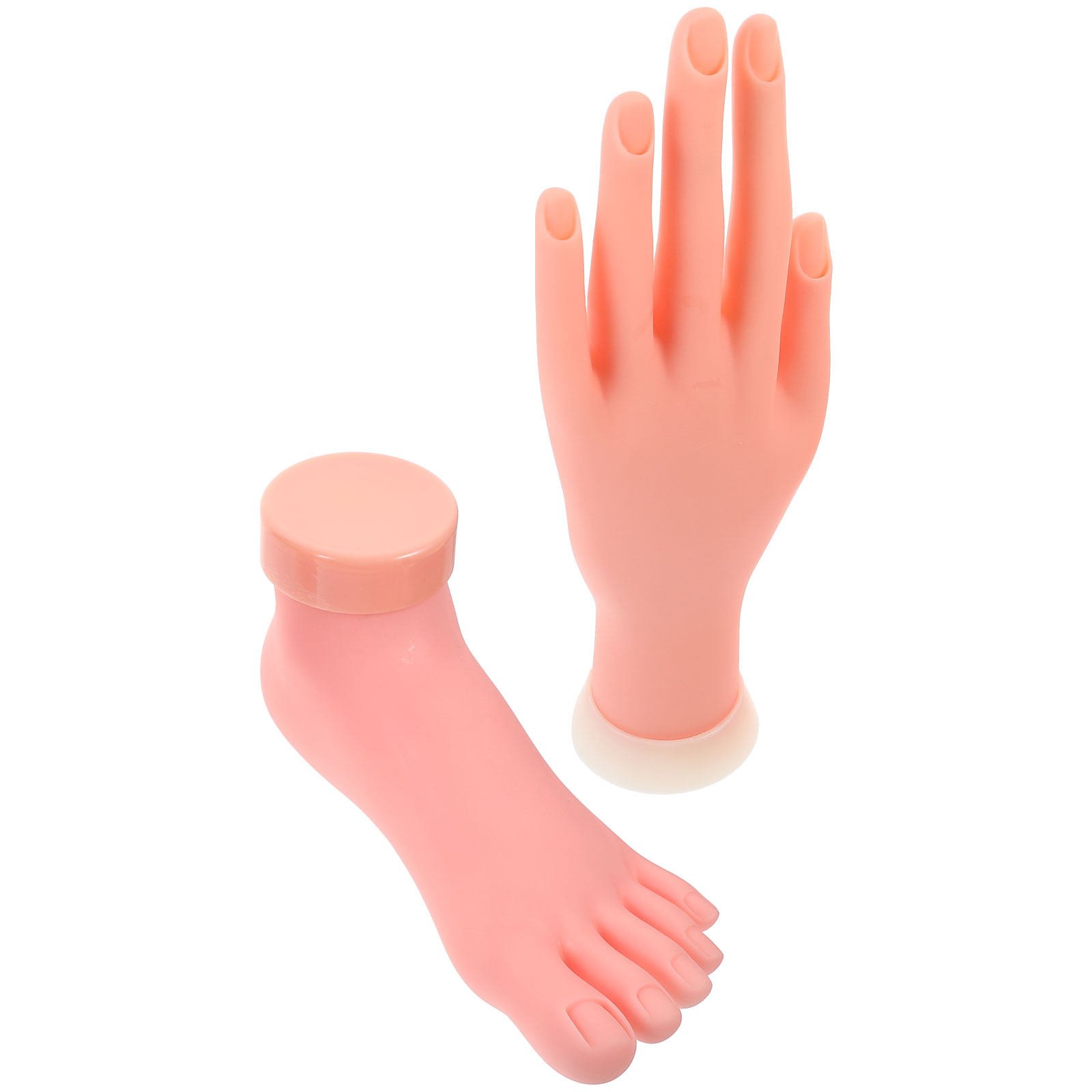 2 Peças de Mão e Pé Falsos par - Nail Art Fake avaliação e preço