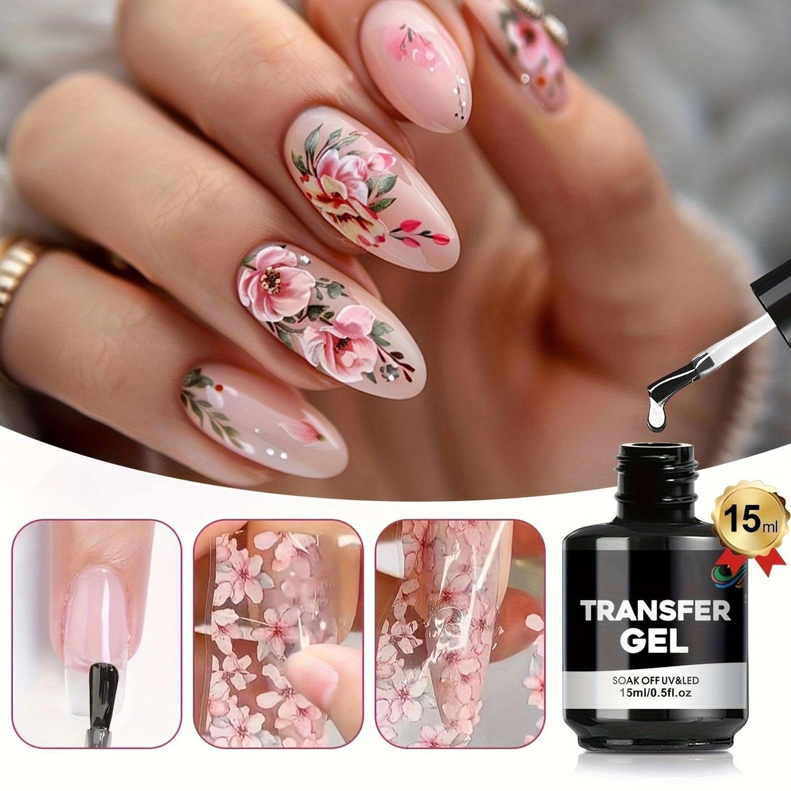 Gel de Transferência para Unha - Nail Foil Transfer avaliação e preço