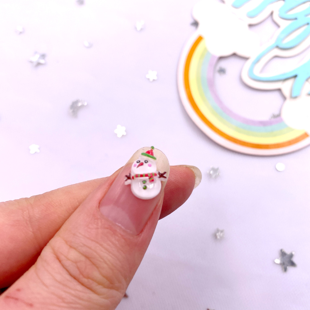 Mini Resina Flatback Rhineston - Nail Art Xmas avaliação e preço