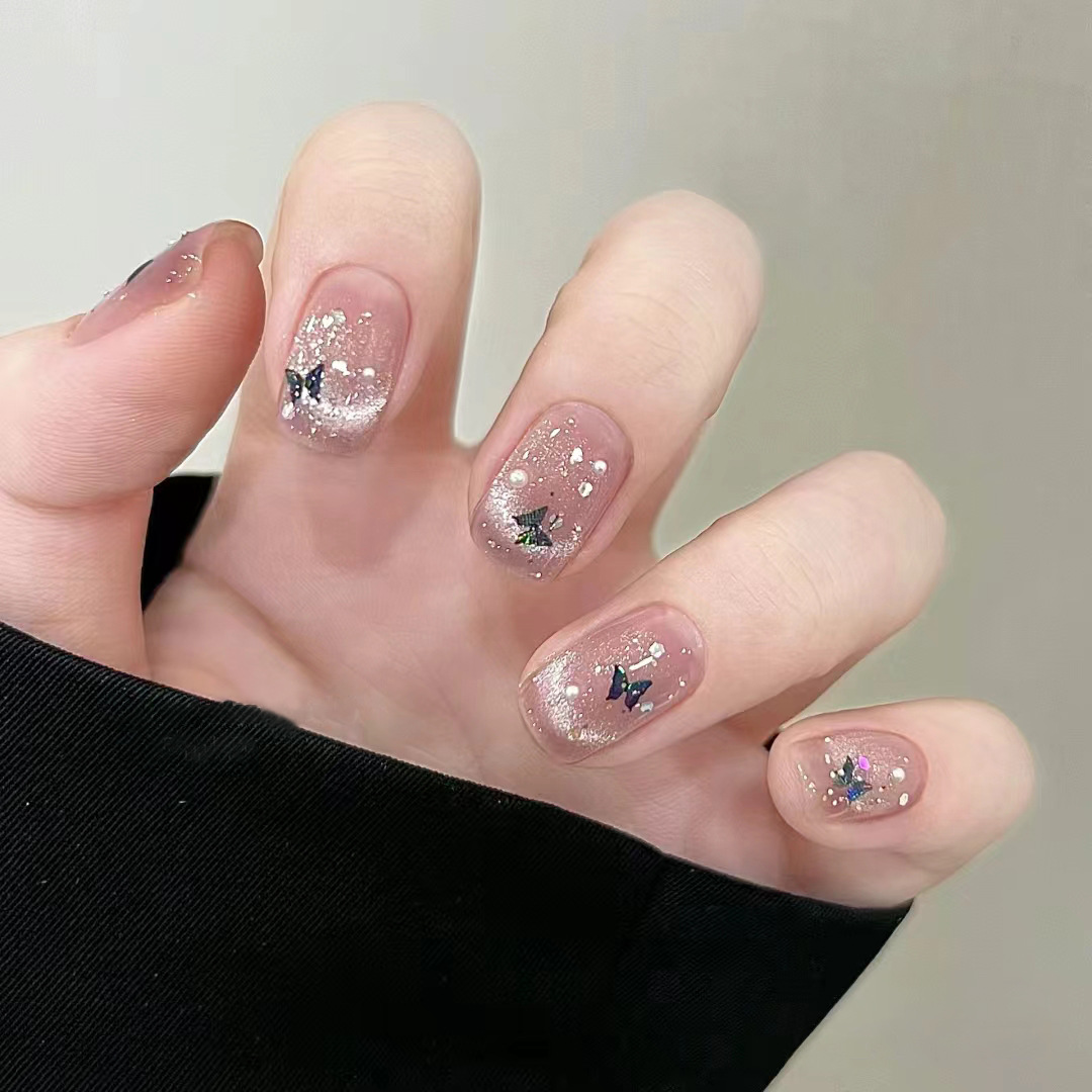 10 pçs artesanal imprensa curt - Nail Art Full Cat Eye avaliação e preço