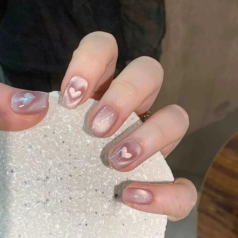 10 pçs artesanal imprensa curt - Nail Art Full Cat Eye avaliação e preço