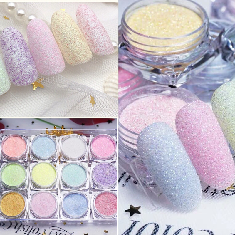 12 cores/conjunto brilhante aç - Nail Art Xmas avaliação e preço