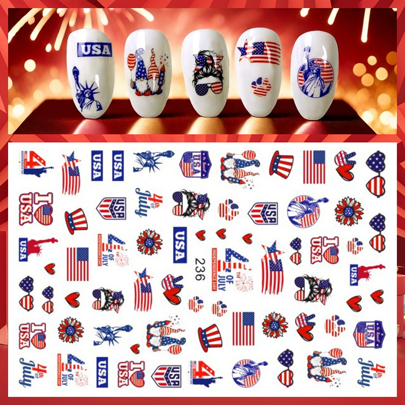1 folha de adesivos para unhas - Nail Art France avaliação e preço