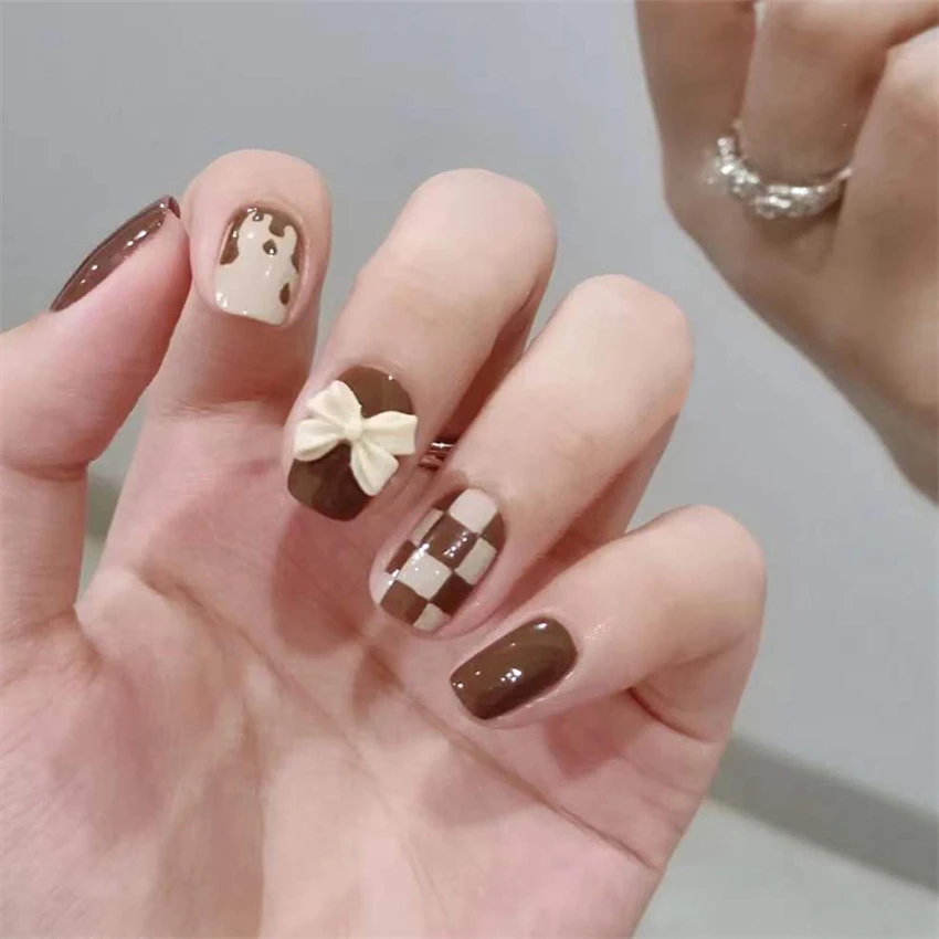 24 pçs/set natal longo acrílic - Nail Art Xmas avaliação e preço