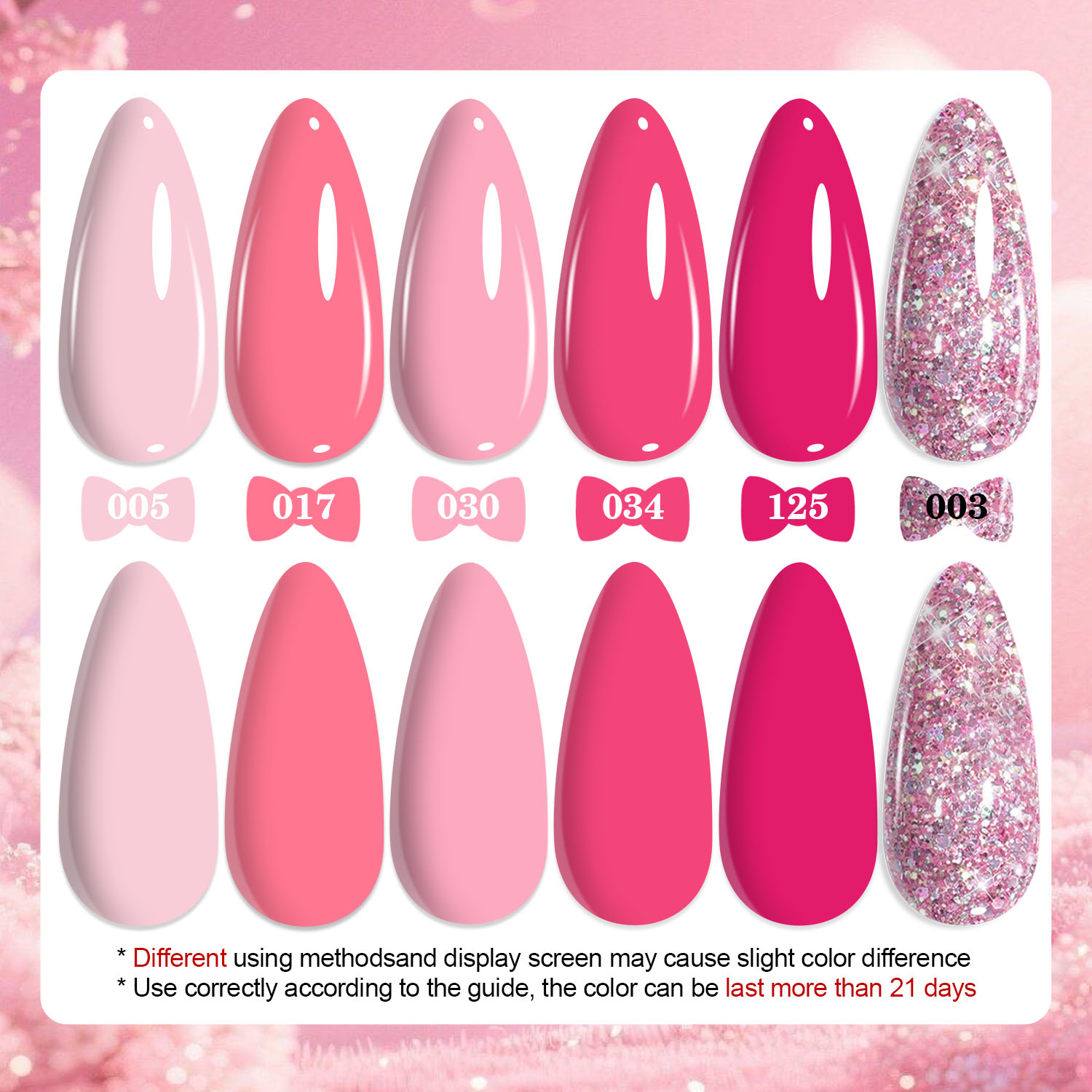 QAZIXU 1/6 Peças Conjunto de E - Nail Art Orange avaliação e preço