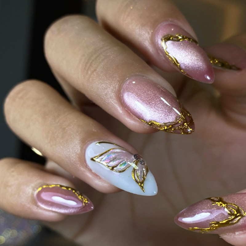 Unhas Postiças Olho de Gato Am - Nail Art Full Cat Eye avaliação e preço