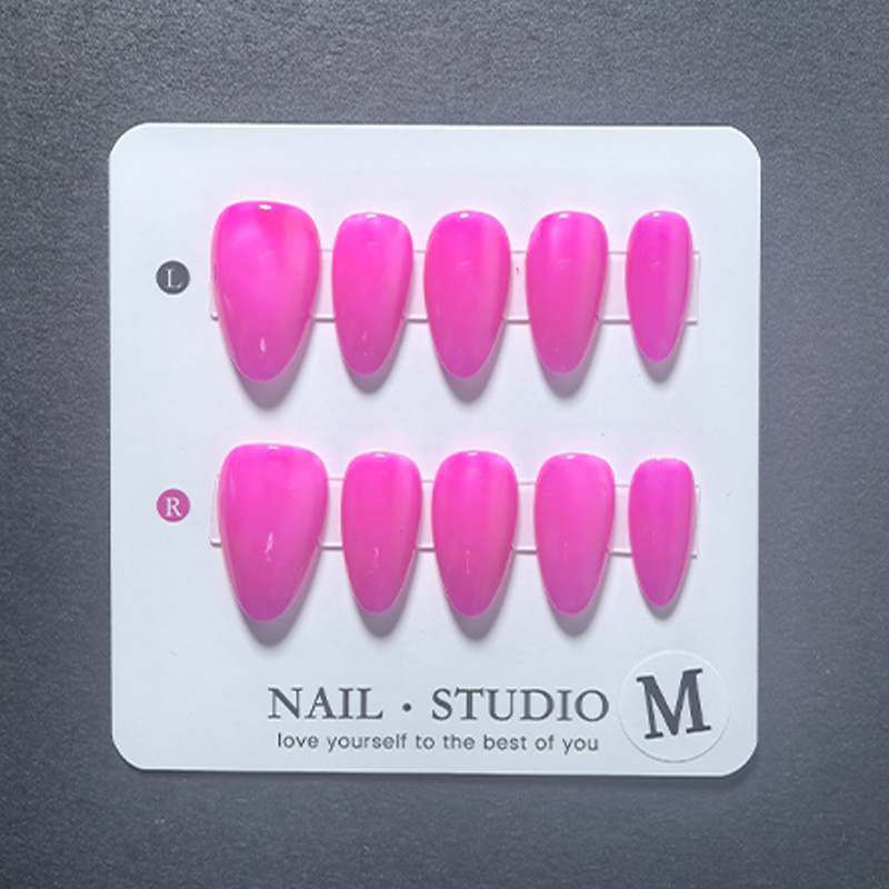 10 Unidades de Unhas Postiças  - Nail Art Orange avaliação e preço