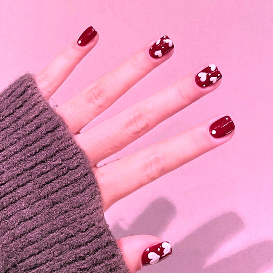 Conjunto de 24 unhas postiças  - Nail Art Fake avaliação e preço