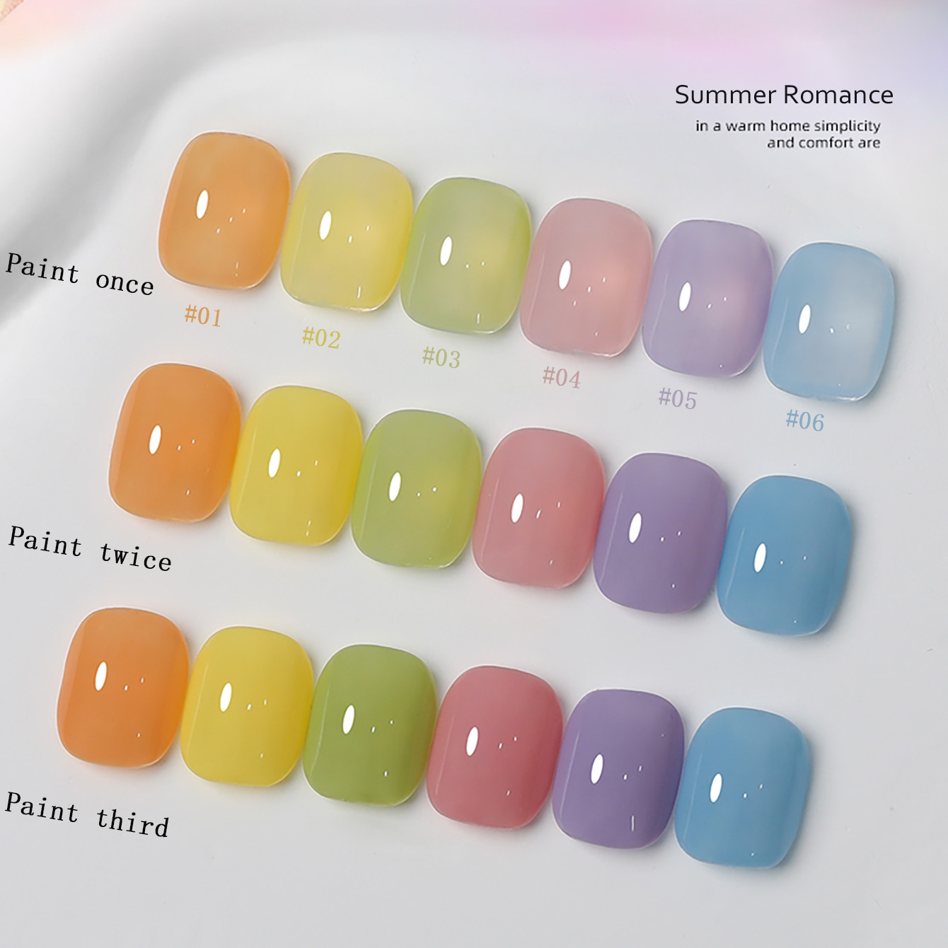 1-6 peças PSK Novo Esmalte em  - Nail Art Orange avaliação e preço